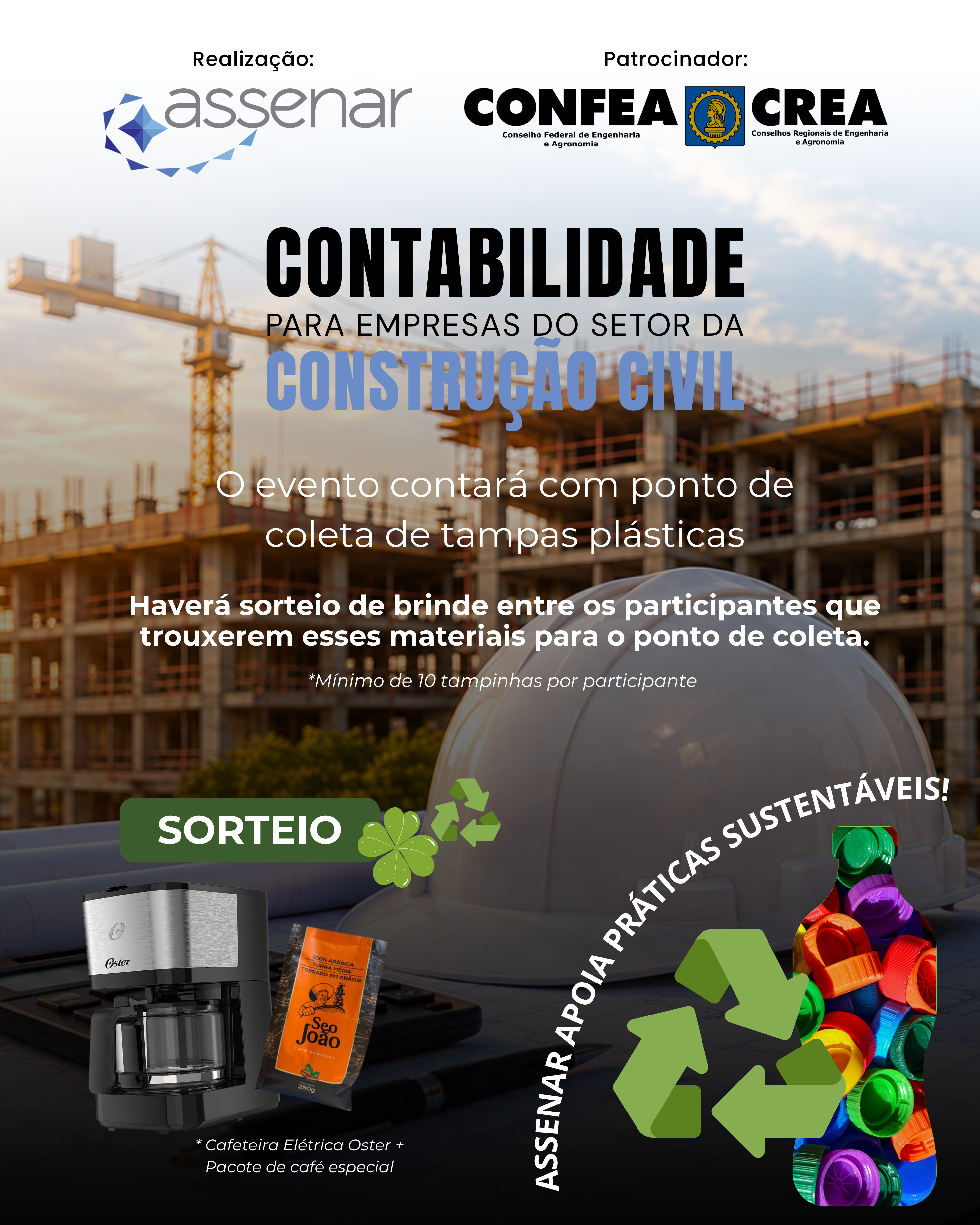 Ação de sustentabilidade promovida pela ASSENAR