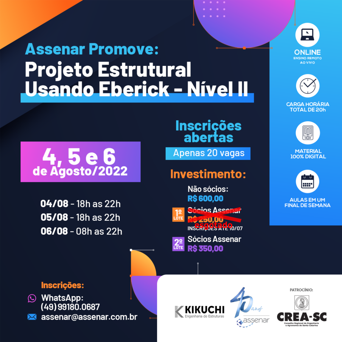 Saiba Mais Sobre O Curso Eberick II – Assenar